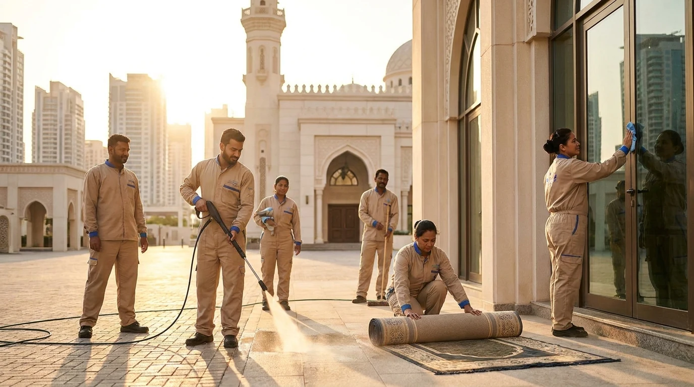 أفضل شركة تنظيف مساجد في العين: نظافة وروحانية متجددة — شركة بيوت للتنظيف